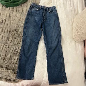 Agolde pinch waist high rise kick size 26